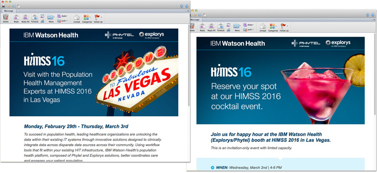 IBM Watson Health Emails